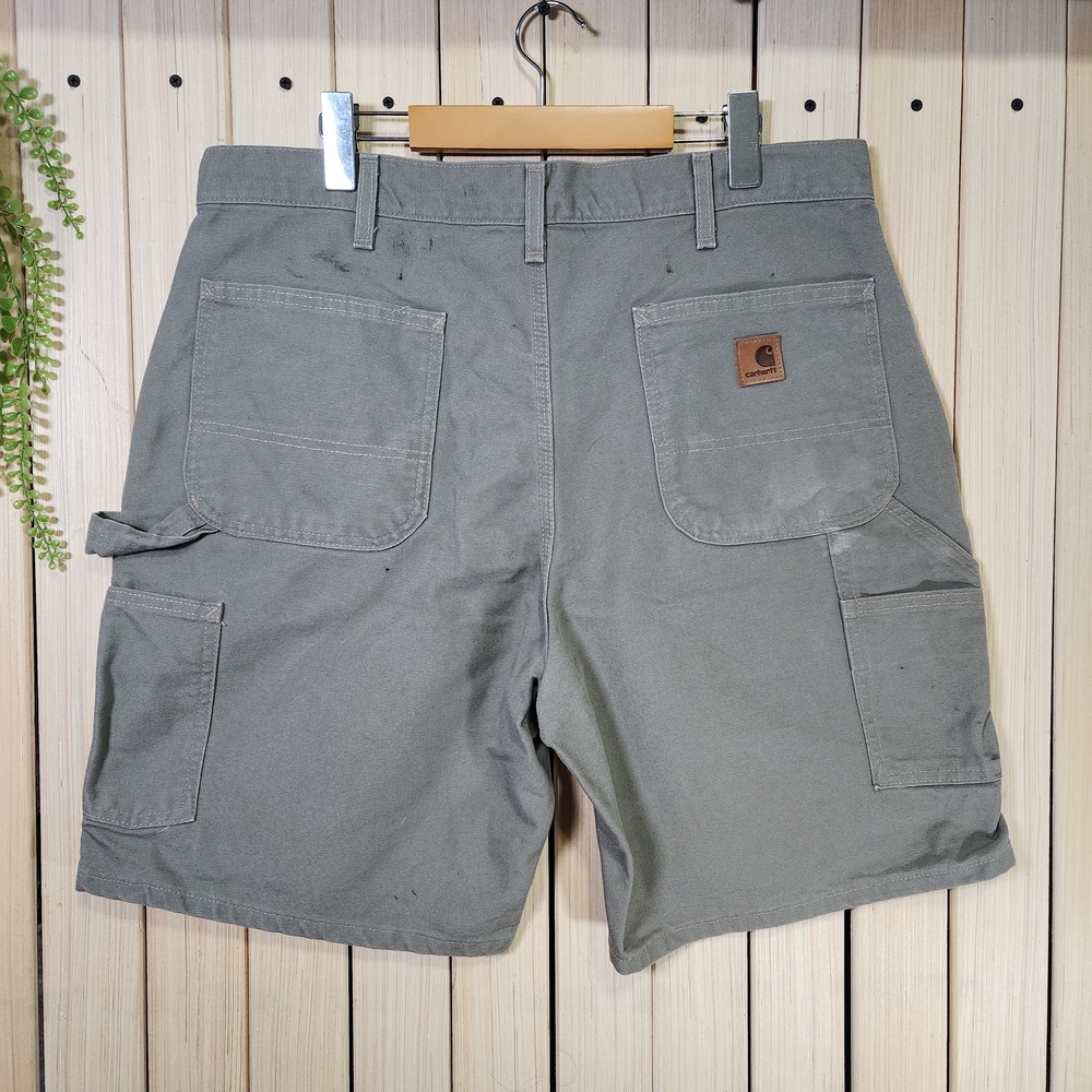 Carhartt Shorts Men's Gray Work Size 36